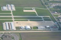  @ Lansing Municipal Airport - Looking south from 5000' - by Bob Simmermon