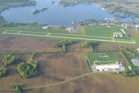  @ Fulton County Airport - Looking south from 2500' - by Bob Simmermon