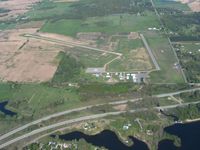  @ Clare Municipal Airport - View from 4500' - by Bob Simmermon