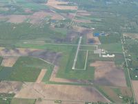  @ Gratiot Community Airport - Looking west from 4500' - by Bob Simmermon