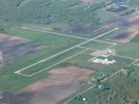  @ Gratiot Community Airport - Looking SW from 4500' - by Bob Simmermon