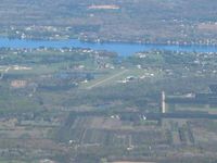  @ Lake Isabella - Cal Brewer Memorial Airport - Looking west from about 5 miles - by Bob Simmermon