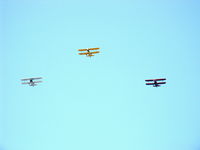  - Three Boeing Stearmans in Tribute Formation N65124, N69765, N59031 - by Doug Robertson