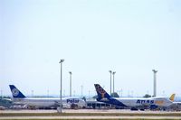  - Jumbo parking positions at DHL-Hub LEJ - by Holger Zengler