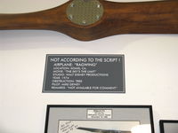  - Closeup in the Dewey Museum hangar, subtitled 'Mike's Folly?' - by Doug Robertson