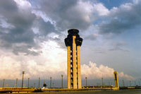  - New West control tower....1982 - by Zane Adams