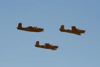  @ Owensboro-daviess County Airport - Three ship T-34 formation - by Mark Pasqualino