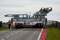  - Airbus A380 wing transporter returning to the factory - by Chris Hall