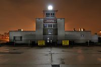  @ Frederick Municipal Airport - The old terminal.  Shot at 1:30am with long exposure. - by concord977