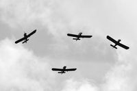  - Tiger Club Turbulent Display Team at the Cosford Air Show - by Chris Hall