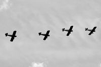 - Tiger Club Turbulent Display Team at the Cosford Air Show - by Chris Hall