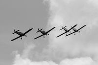  - Tiger Club Turbulent Display Team at the Cosford Air Show - by Chris Hall