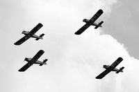  - Tiger Club Turbulent Display Team at the Cosford Air Show - by Chris Hall
