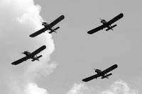  - Tiger Club Turbulent Display Team at the Cosford Air Show - by Chris Hall