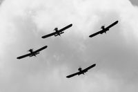  - Tiger Club Turbulent Display Team at the Cosford Air Show - by Chris Hall