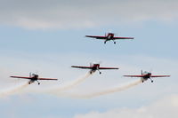  - The Blades aerobatic team at the Cosford Air Show - by Chris Hall