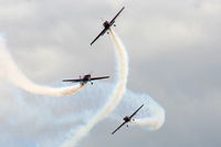  - The Blades aerobatic team at the Cosford Air Show - by Chris Hall