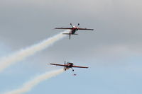 - The Blades aerobatic team at the Cosford Air Show - by Chris Hall