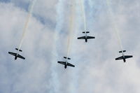  - The Blades aerobatic team at the Cosford Air Show - by Chris Hall