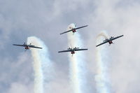  - The Blades aerobatic team at the Cosford Air Show - by Chris Hall