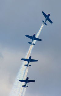  - The Blades aerobatic team at the Cosford Air Show - by Chris Hall