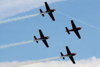  - The Blades aerobatic team at the Cosford Air Show - by Chris Hall