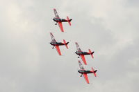  - The Blades aerobatic team at the Cosford Air Show - by Chris Hall