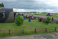  - Pilots and enthusiasts alike enjoy the Air Britain Fly-in at North Weald - by Terry Fletcher