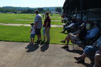  - Watching the planes land on 28. - by Bob Simmermon