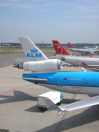  - Schiphol , Tails from MD-11 and A330 - by Henk Geerlings