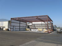  - New Hangar Under Construction. - by Doug Robertson