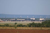  - Dyess Air Force Base flight line and hangers - B-1B's of the 7th Bomb Wing - by Zane Adams