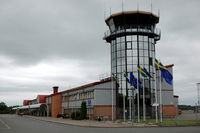  @ Jönköping Airport - The tower and terminal building of Jönköping Airport in Sweden. - by Henk van Capelle