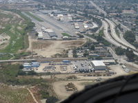  - Turning final for Rwy 22 in N406L. SZP is unlighted-at night aircraft have aligned with adjacent lighted freeway 126 intending to land at SZP-fortunately climbing out when error noted! - by Doug Robertson