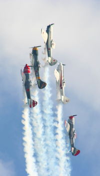  - Aerostars display team at Cosford Airshow - by Chris Hall