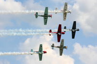  - Aerostars display team at Cosford Airshow - by Chris Hall