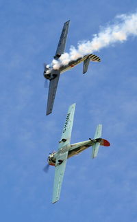  - Aerostars display team at Cosford Airshow - by Chris Hall