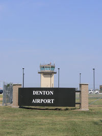  @ Denton Municipal Airport - New tower at Denton Municipal - by Zane Adams