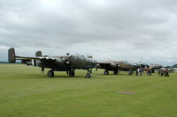  - The North American B-25 Mitchells at Flying Legends Air Show July 09 - by Eric.Fishwick