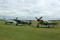  - The Yak Fighters at Flying Legends Air Show July 09 - by Eric.Fishwick