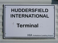  - on the club house at Crosland Moor Airfield - by Chris Hall