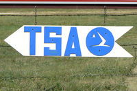  @ Tsa Gliderport - TSA Gliderport sign  - by Zane Adams