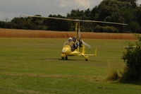  @ Damyns Hall Aerodrome Airport - Unidentified autogiro at Damys Hall Airfield - Tour de France ULM 2009 - Anniversaire Louis Bleriot - by Eric.Fishwick