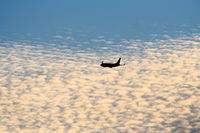  - 737 departing at sunset from KLAX. - by Mark Kalfas