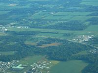  @ Plymouth Municipal Airport - Looking north from 4500' - by Bob Simmermon