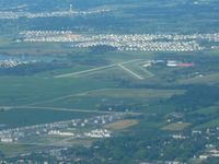 @ Campbell Airport - Looking west from 3000' - by Bob Simmermon