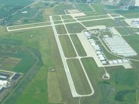  @ Kenosha Regional Airport - Looking east down RWY 7L. - by Bob Simmermon