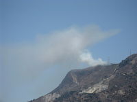  - Photo 3 zoomed. South Mountain new fire just noted. Fire Department called. - by Doug Robertson
