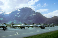  @ LSMI - Flighline with Hunters during the last WK at Interlaken - by Joop de Groot