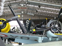  - The Fighter Collection packed in the hangar - by Alex Smit